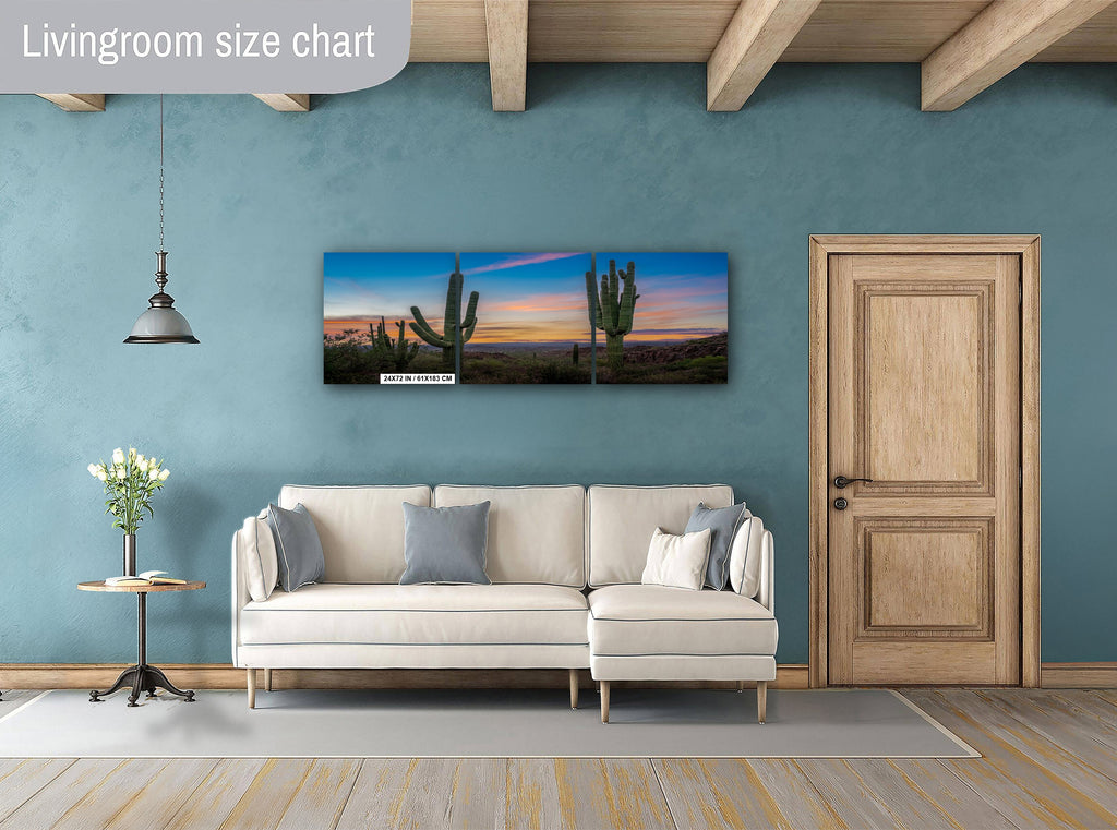 Saguaro Cactus Arizona Desert Landscape Photography Wall Art