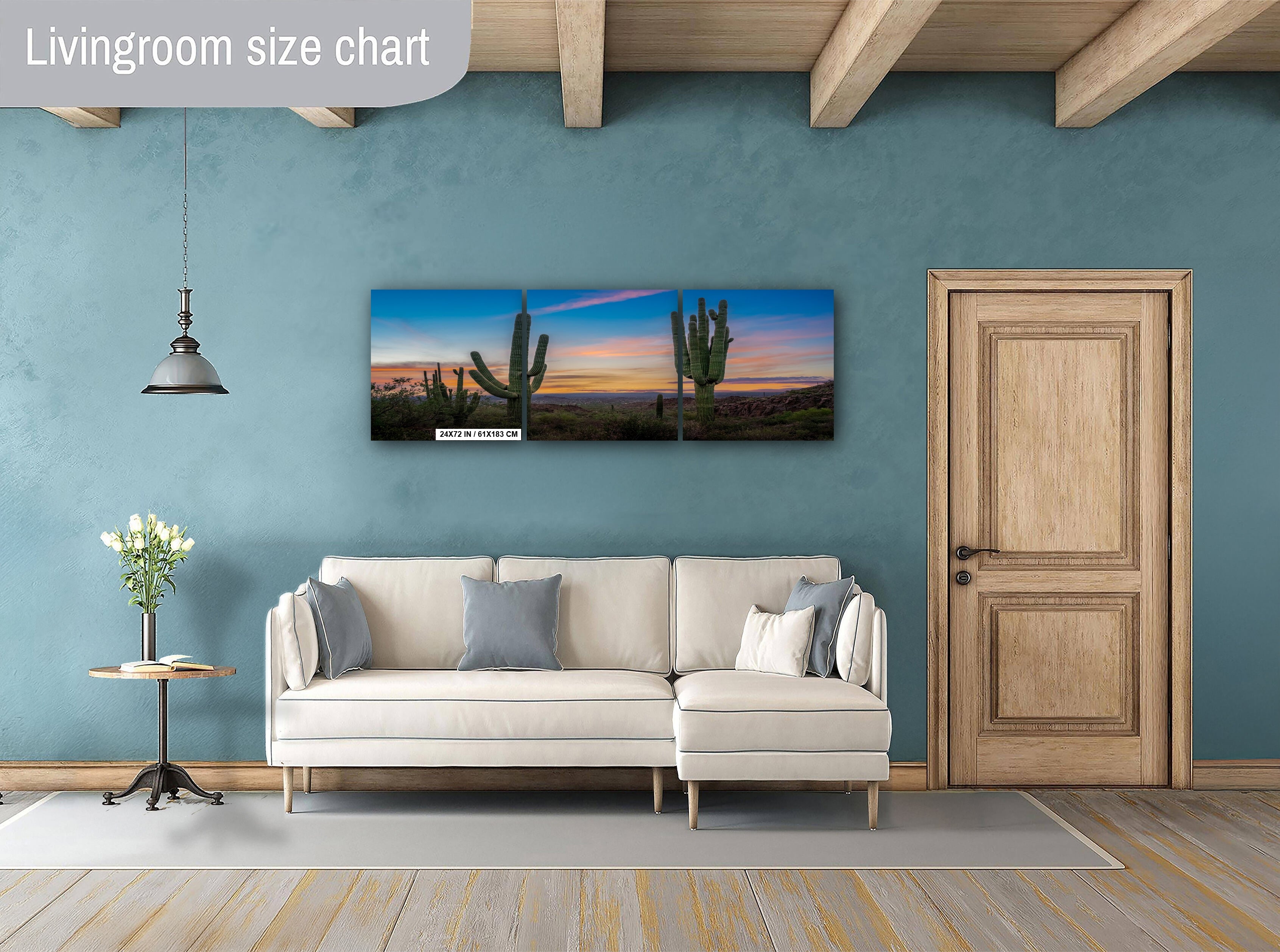 Saguaro Cactus Arizona Desert Landscape Photography Wall Art