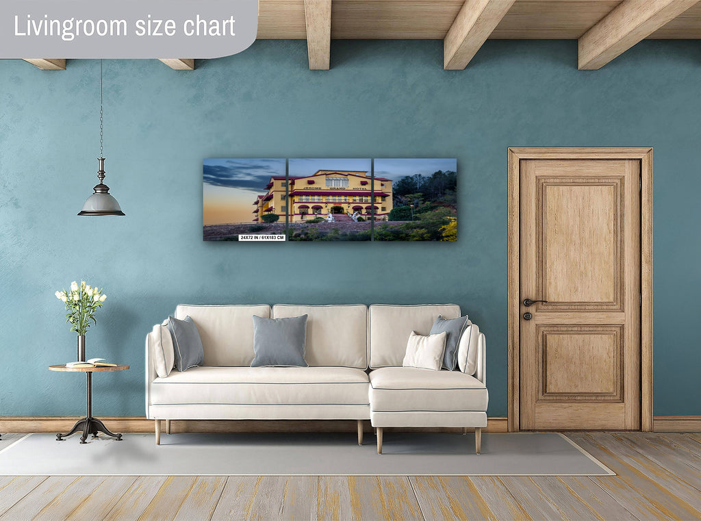 Jerome Grand Hotel Haunted Arizona Landmark Photography Wall Art