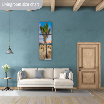 Joshua Tree Wall Art – California Desert Landscape Print | Ready to Hang Canvas