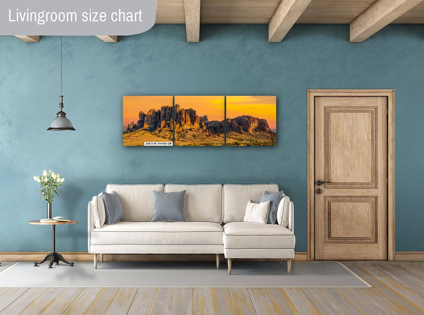 Superstition Mountains Sunrise Lost Dutchman State Park Apache Junction Arizona Wall Art