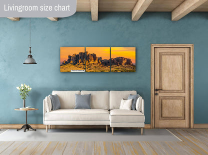 Superstition Mountains Sunrise Lost Dutchman State Park Apache Junction Arizona Wall Art