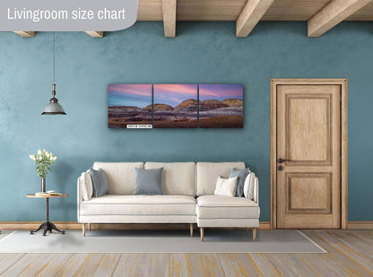 Blue Mesa Arizona Desert Hills Photography Wall Art