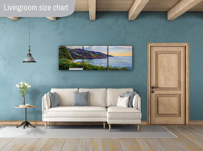 Oregon Coast Print: Hart's Cove Seascape Wall Art