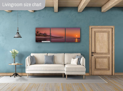 San Clemente Tequila Sunset Beach Print: California Coastal