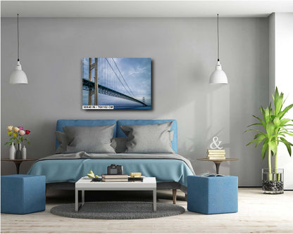 Mackinac Bridge: Michigan Landmark Photography Wall Art