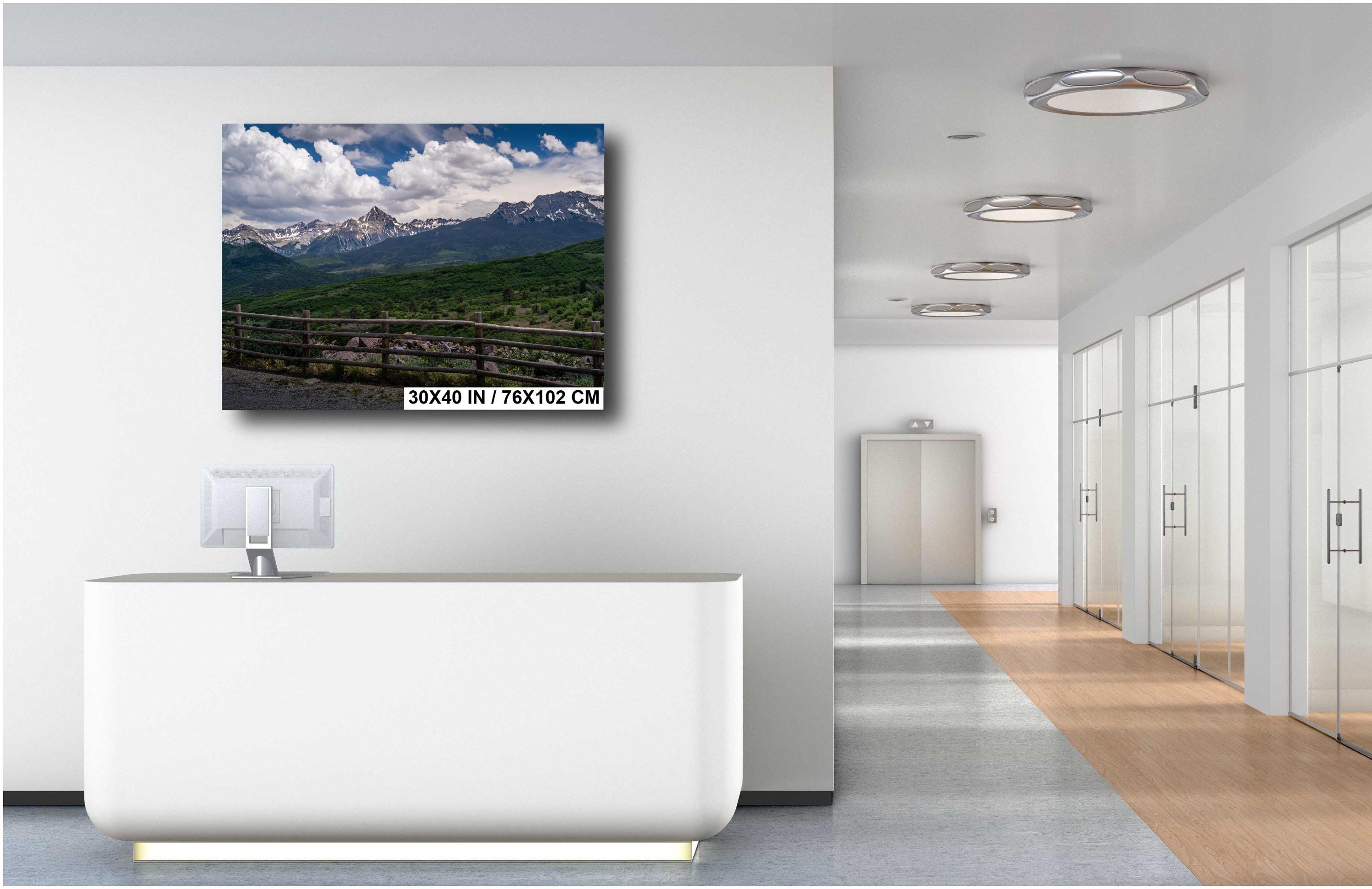 Million Dollar Highway Print: San Juan Rocky Mountains View