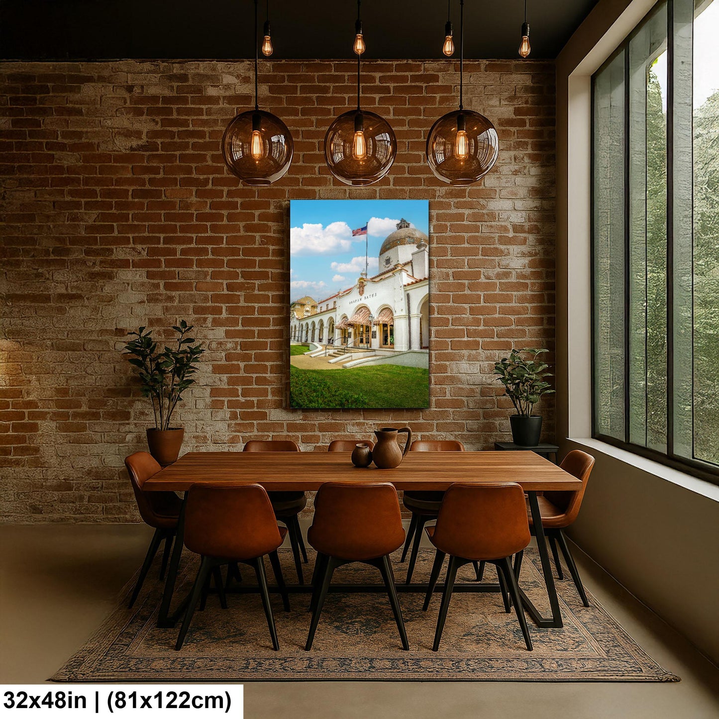 Quapaw Baths Historic Building, Hot Springs National Park Arkansas, Photography Print Wall Art