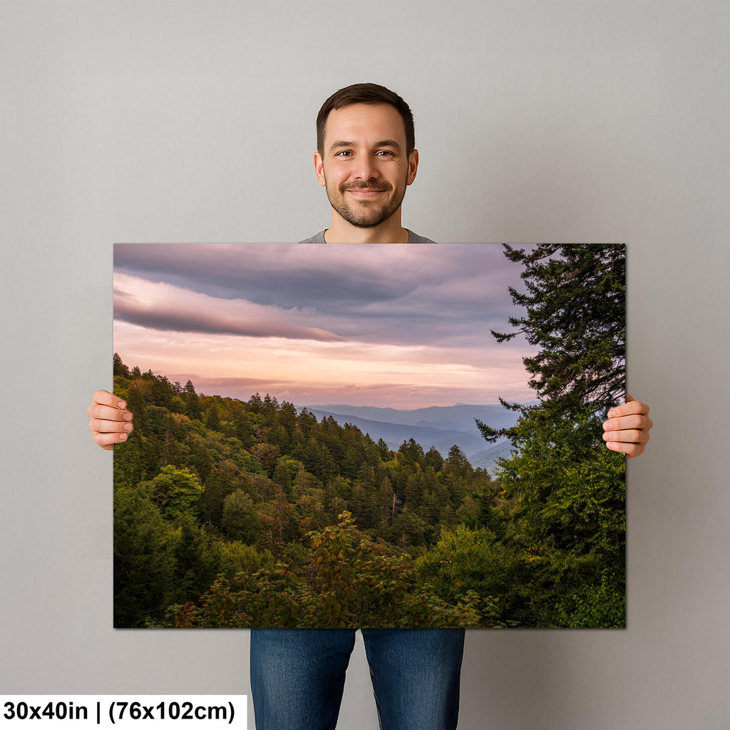 Evergreen Ridge: Great Smoky Mountains National Park TN NC Photo Wall Art