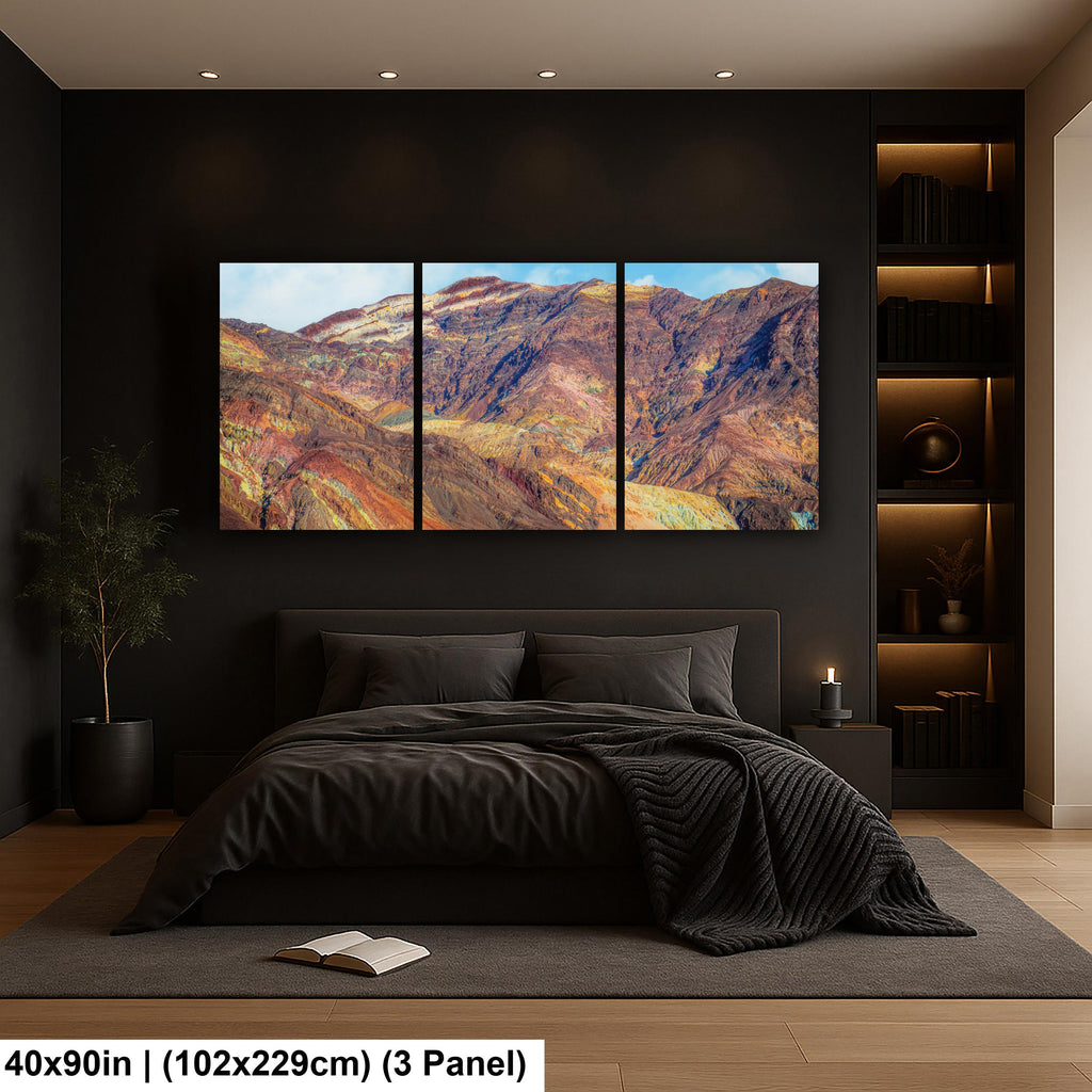 Painted Earth: Artist's Palette Death Valley California Photography Wall Art
