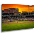 Golden Hour Baseball at CHS Field St. Paul Minnesota Photography Print, Sunset Stadium Wall Art, Sports Decor