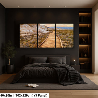 Artist Drive Boardwalk Death Valley National Park California Desert Landscape Photography Print