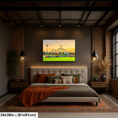 Travelers Baseball Field Panorama Print, North Little Rock Arkansas Wall Art