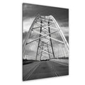 Broadway Bridge Black and White - Little Rock Arkansas Photography Print