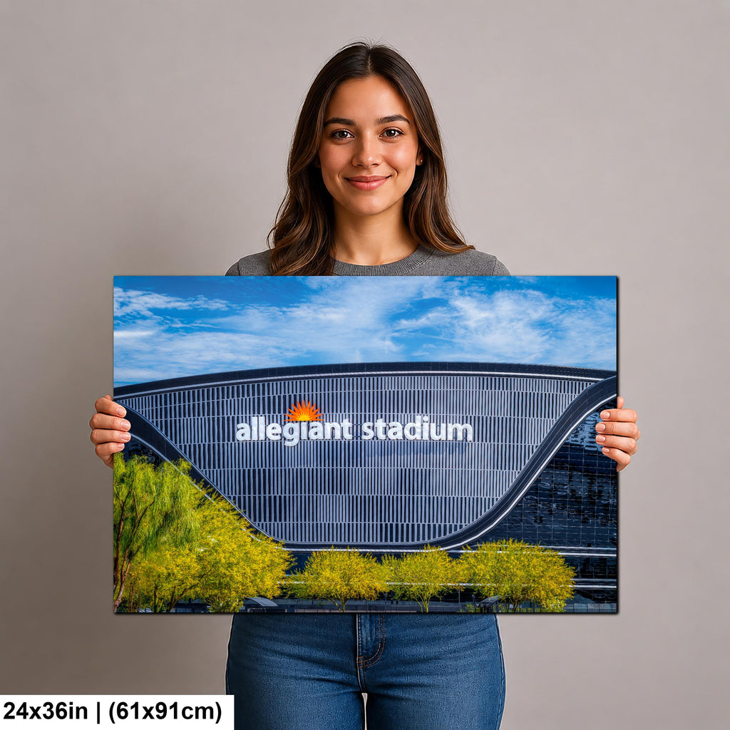 Allegiant Stadium: Las Vegas Nevada Raiders Football Photography Wall Art
