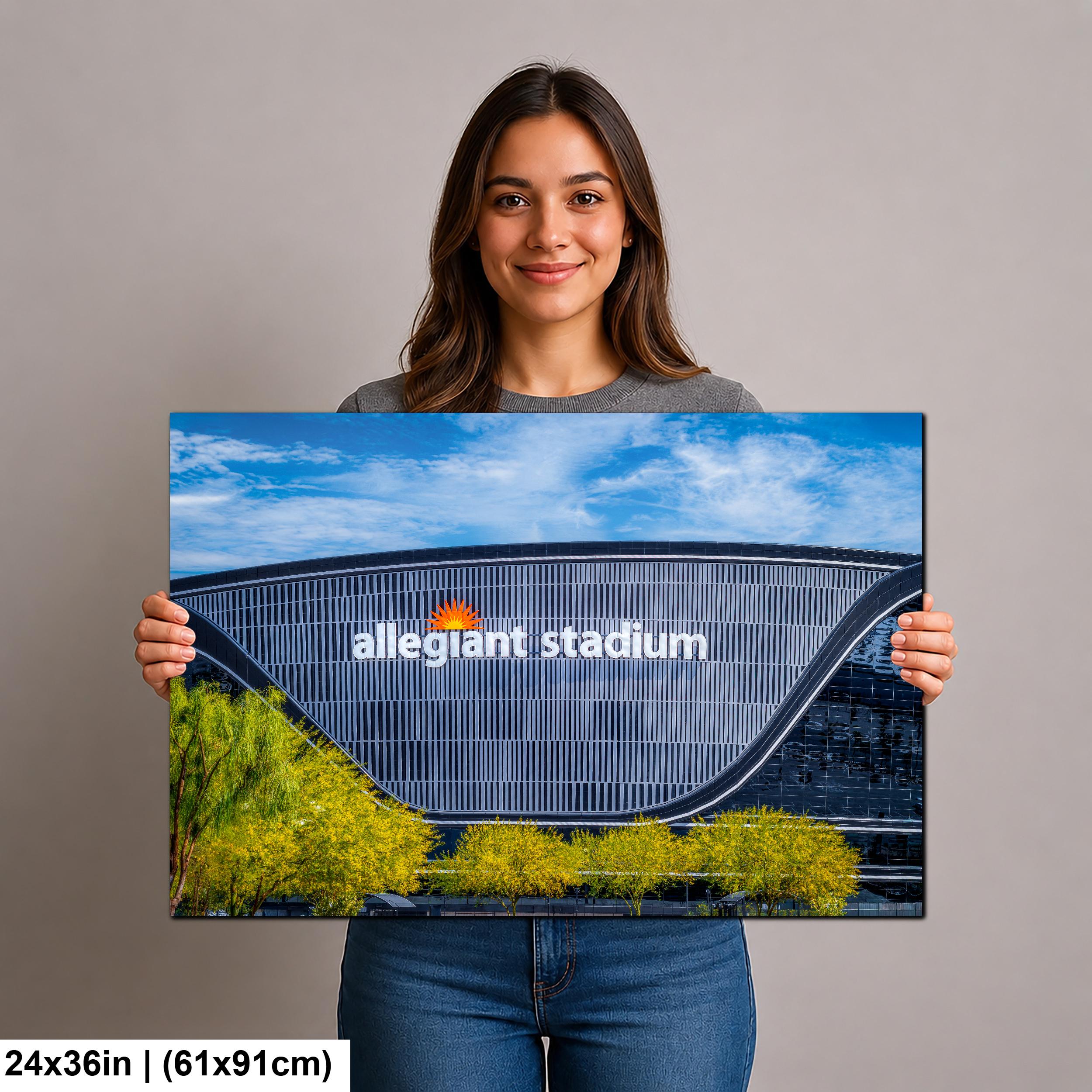 Allegiant Stadium: Las Vegas Nevada Raiders Football Photography Wall Art