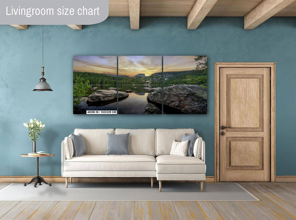 Bear Lake Sunrise Print: Rocky Mountain National Park, Colorado Landscape