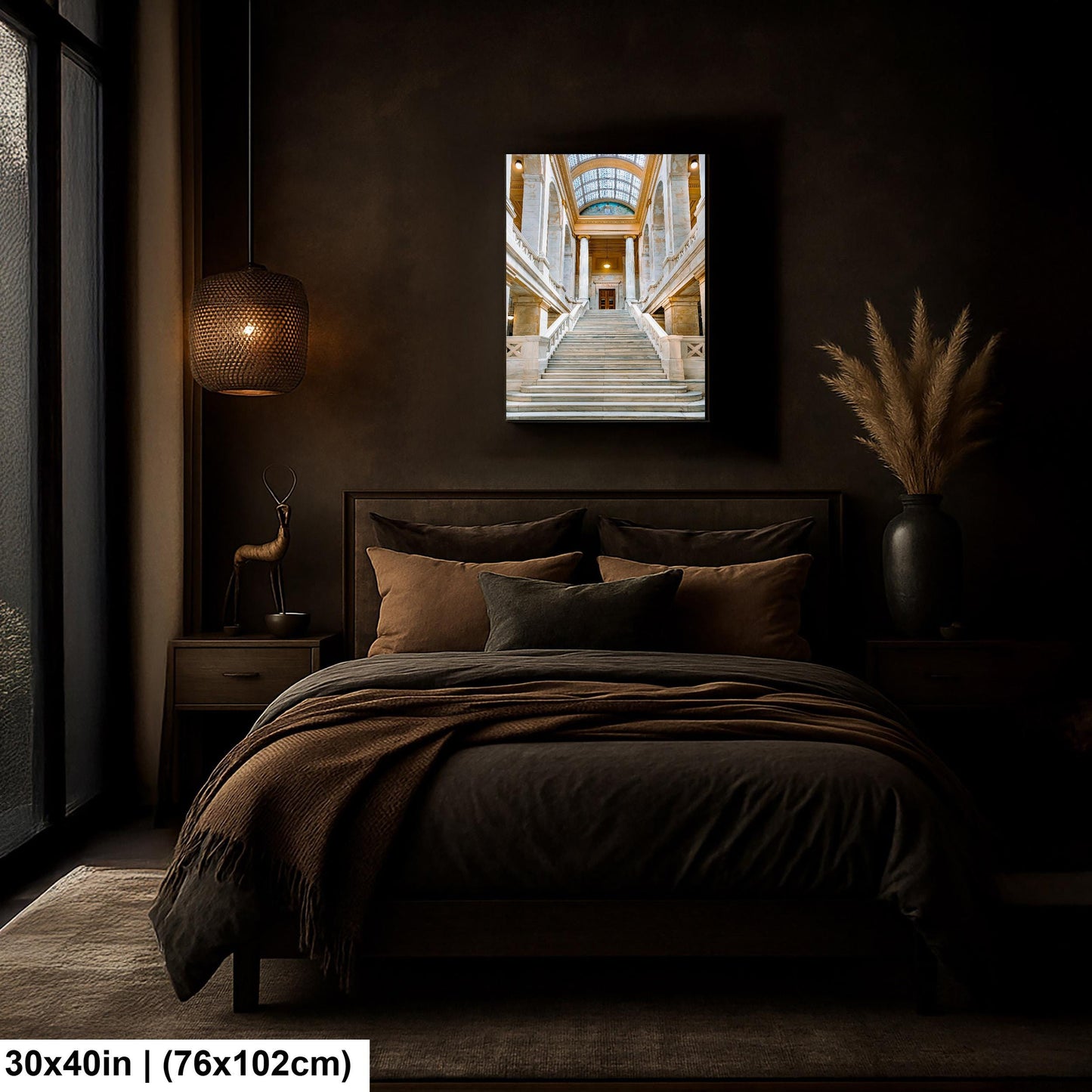 Arkansas State Capitol Marble Staircase, Little Rock Arkansas, Photography Wall Art