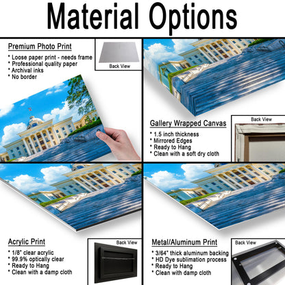 Alabama State Capitol Front Staircase, Montgomery Wall Art Photography