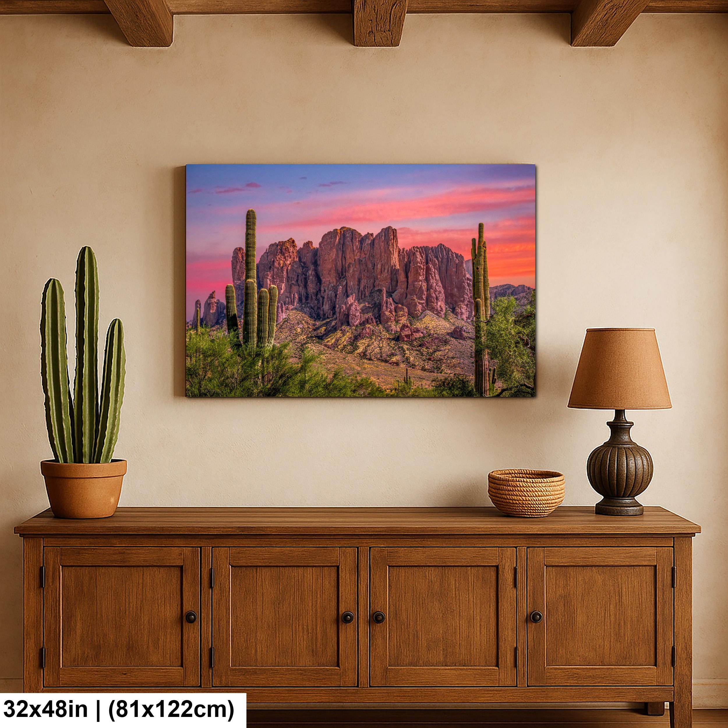 Superstition Mountains Arizona Desert Landscape Photography Wall Art