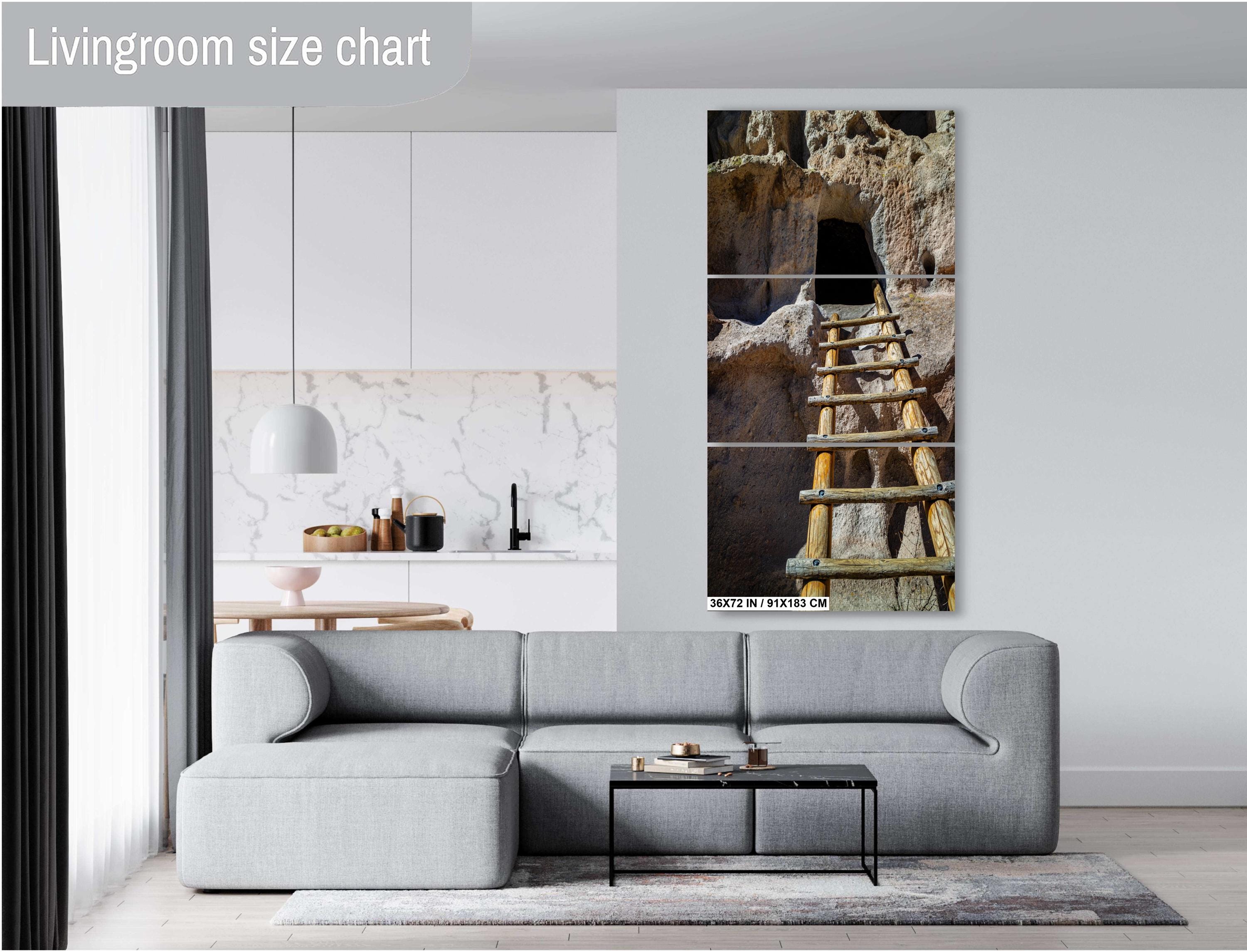 Bandelier National Monument Print: Ancestral Puebloan Cliff Dwelling Ladder