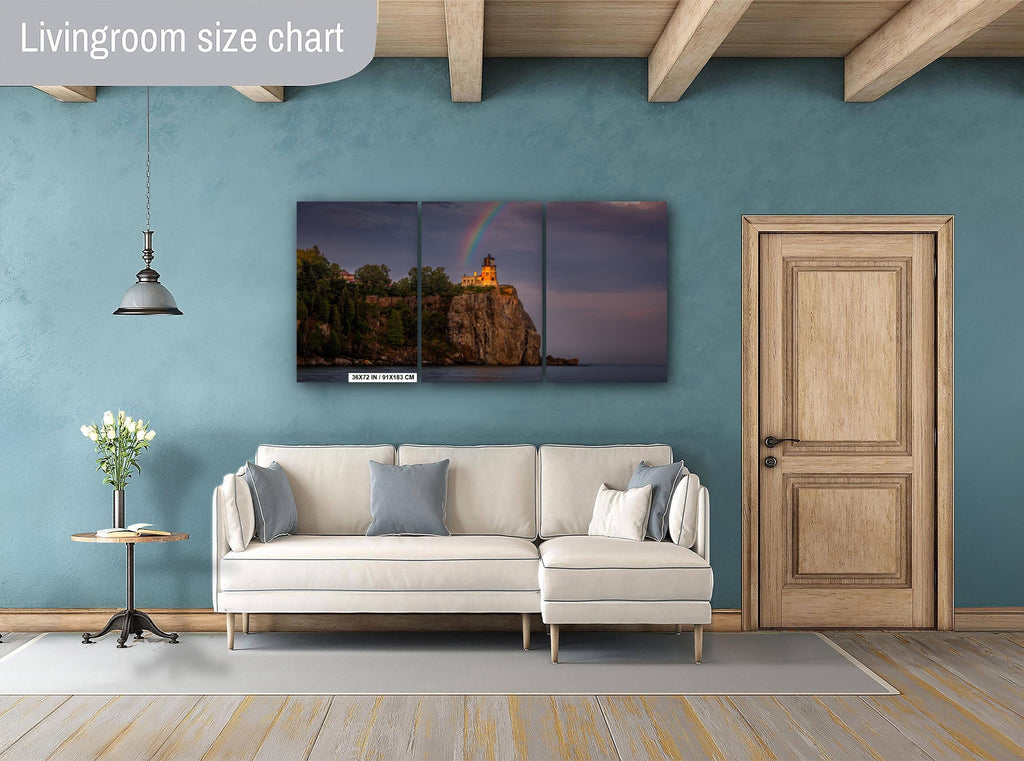 Split Rock Lighthouse Print - Minnesota Wall Art | Lake Superior Decor & Scenic Cliff Artwork