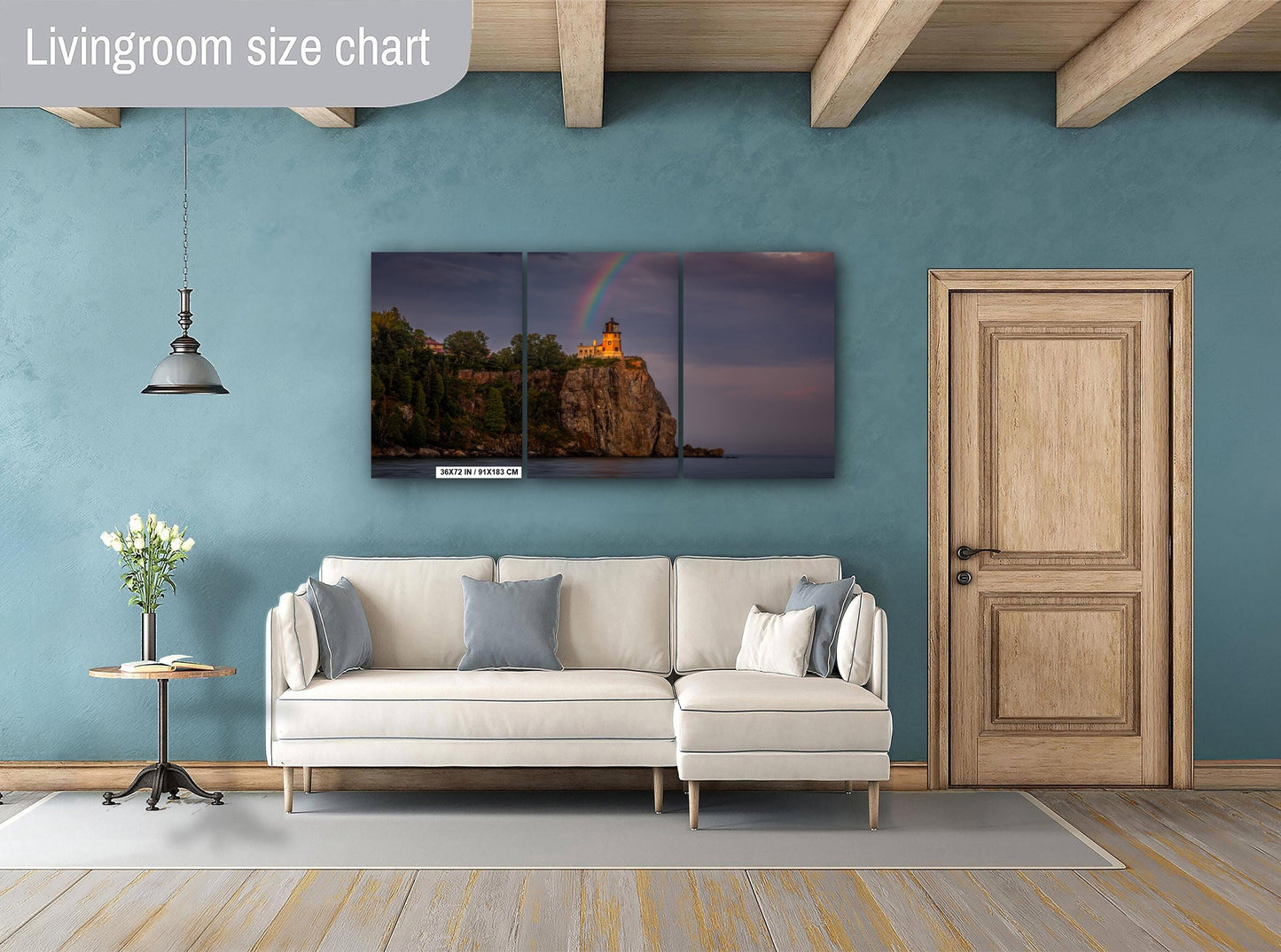 Split Rock Lighthouse Print - Minnesota Wall Art | Lake Superior Decor & Scenic Cliff Artwork