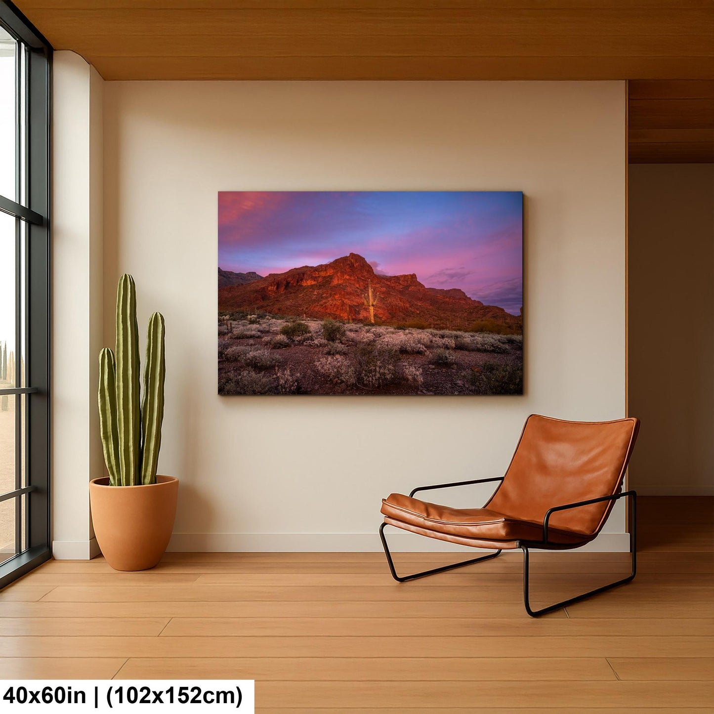 Gold Canyon Red Rock Sunset Arizona Desert Mountain Landscape Photography Wall Art