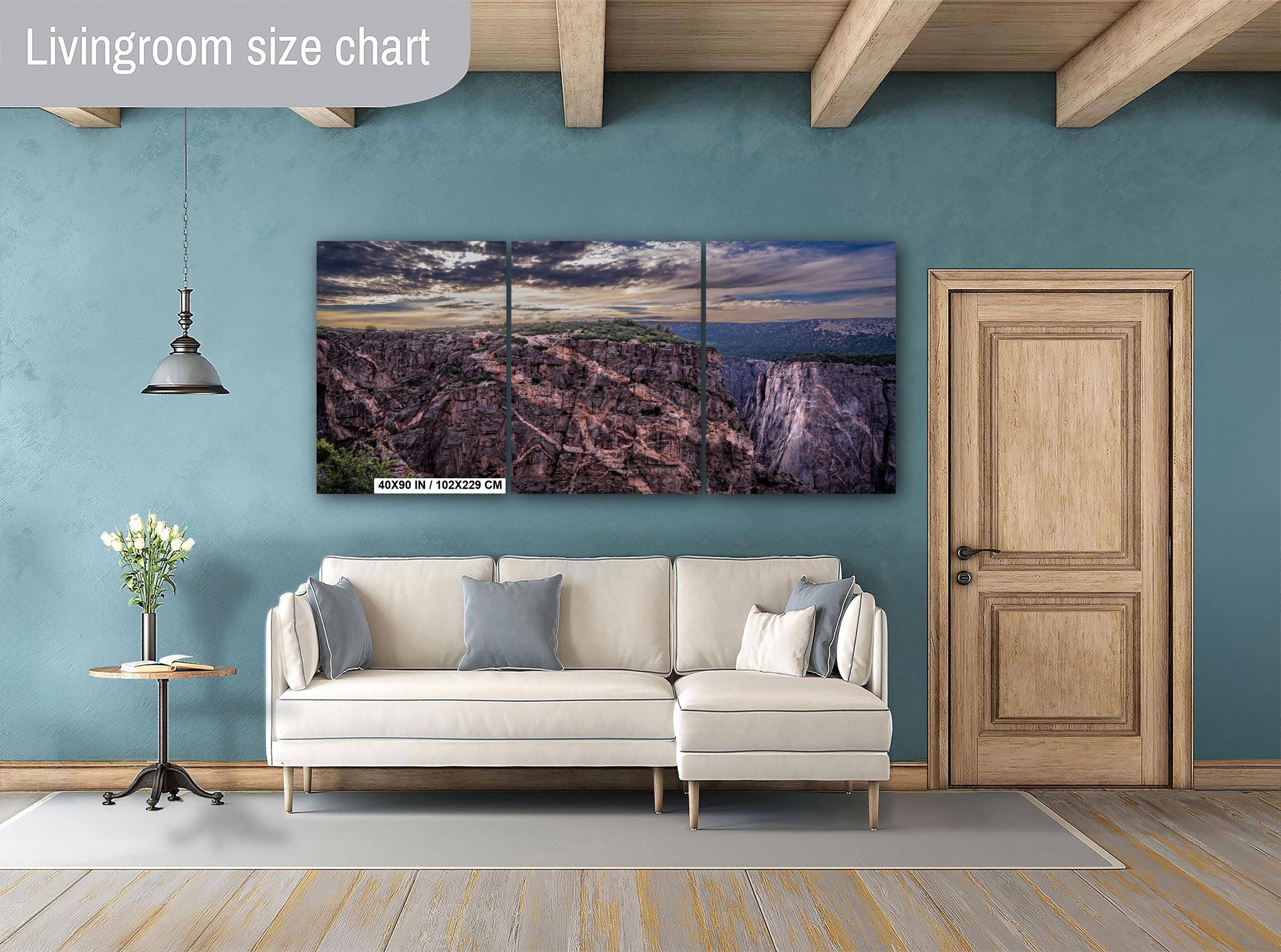 Black Canyon of the Gunnison Print: Colorado National Park Landscape Wall Art