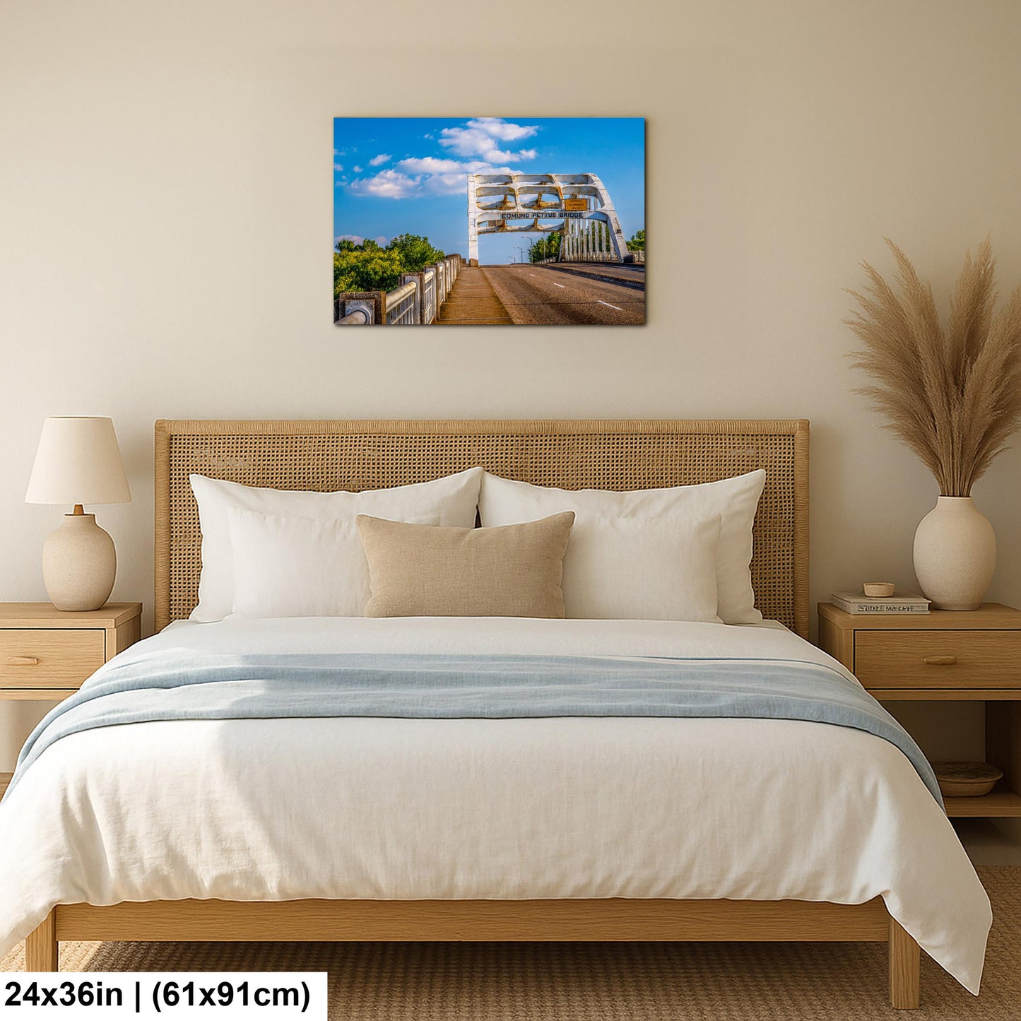 Edmund Pettus Bridge Selma Alabama Photography Wall Art