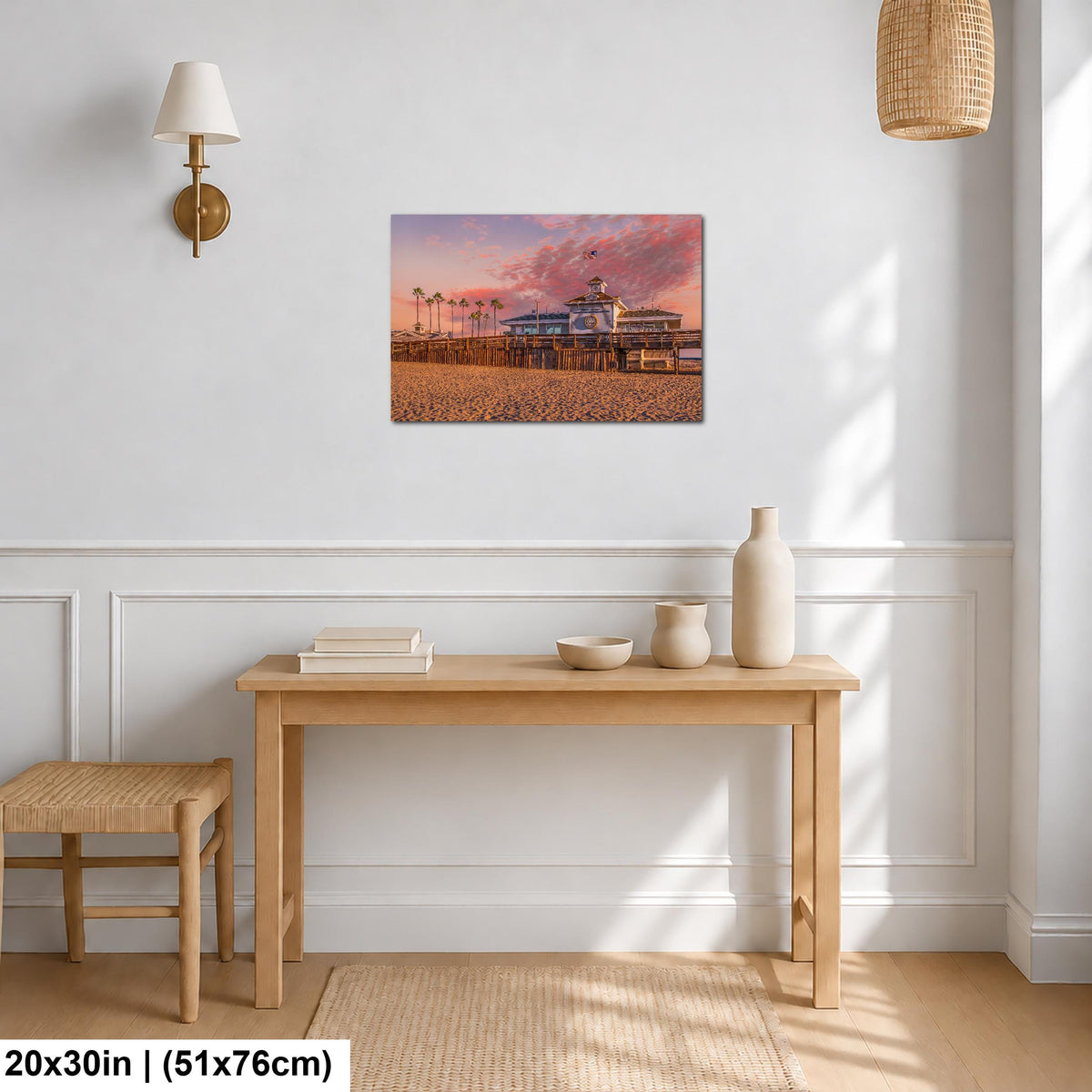Coastal Watch: Newport Beach California Lifeguard Station Photo Wall Art