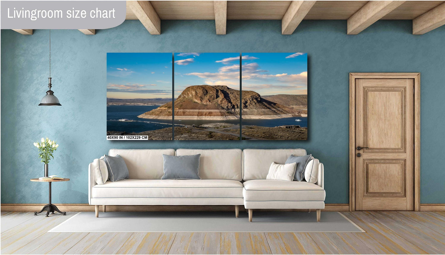 Elephant Butte Lake State Park Photography Print: New Mexico Landscape Wall Art