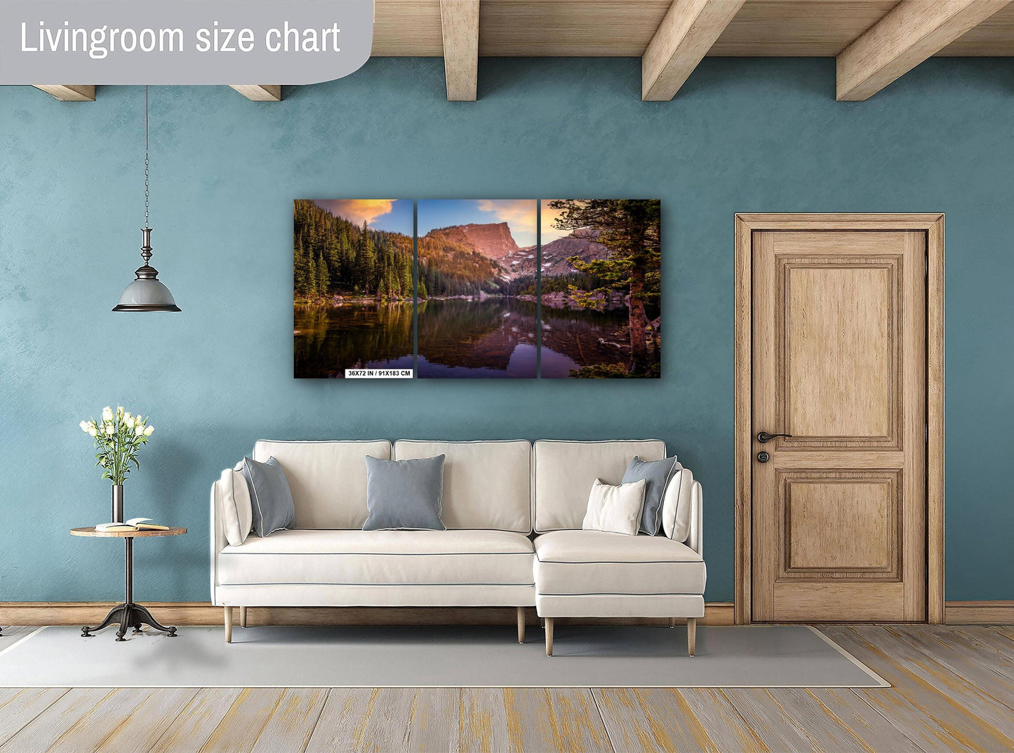 Peak Reflections on Dream Lake: Rocky Mountain National Park Colorado Print Wall Art Photography Aluminum/Acrylic/Metal/Canvas Travel Gift