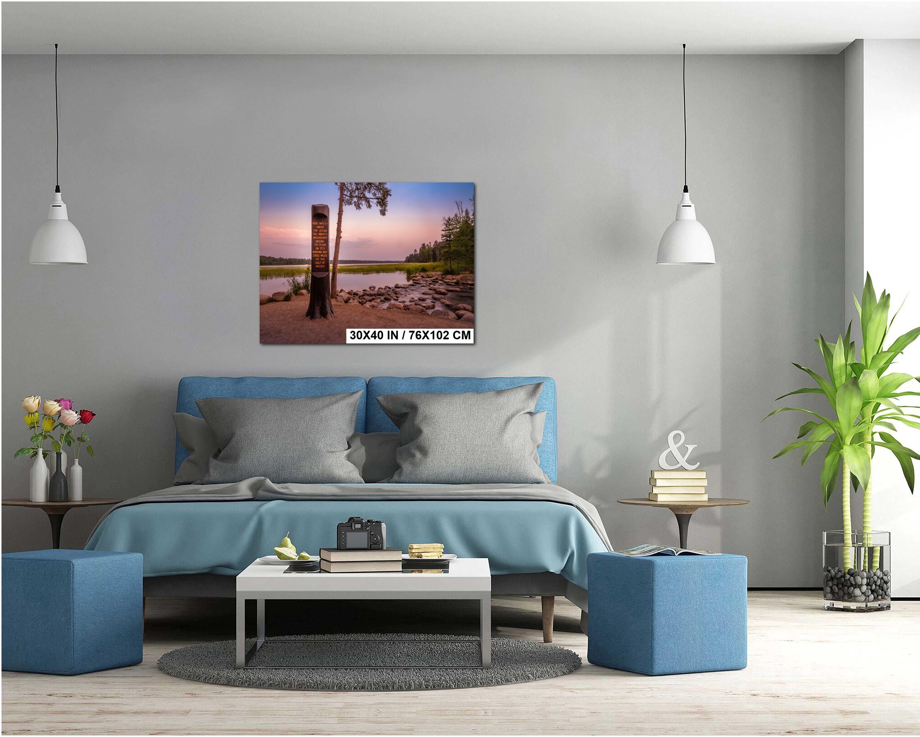 Lake Itasca Sunset: Mississippi Headwaters Nature Photography Wall Art