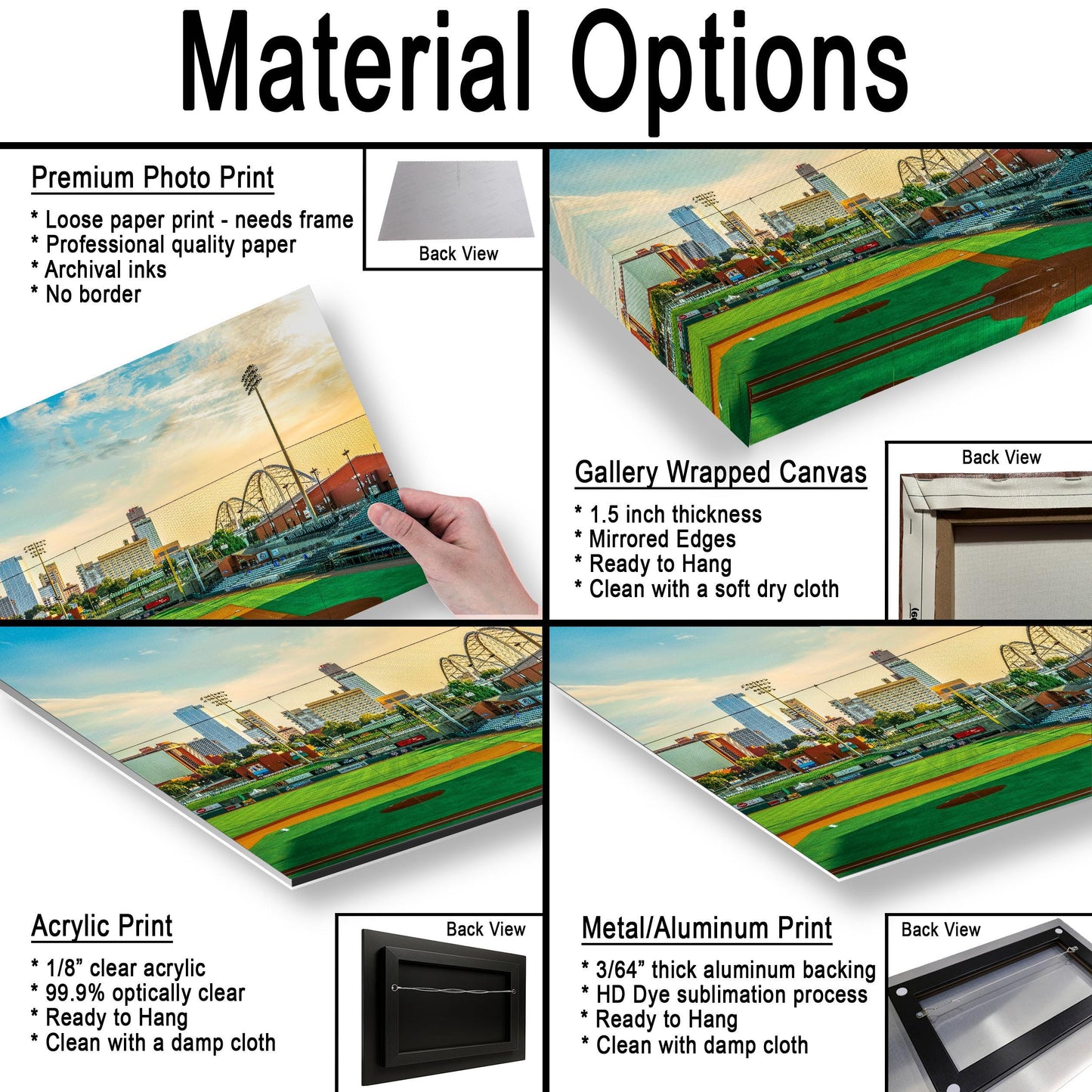 Little Rock Travelers Stadium Fine Art Photography Wall Art