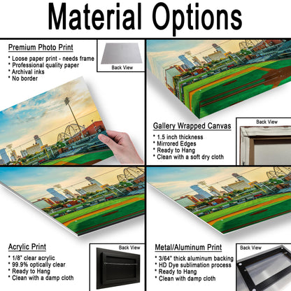 Little Rock Travelers Stadium Fine Art Photography Wall Art