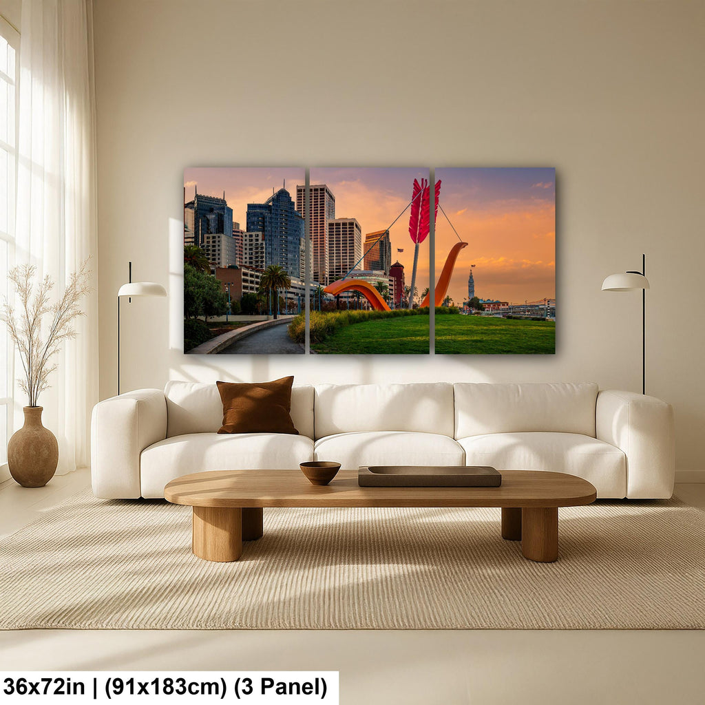 Giant Arrow: Cupid's Span San Francisco California Photography Wall Art