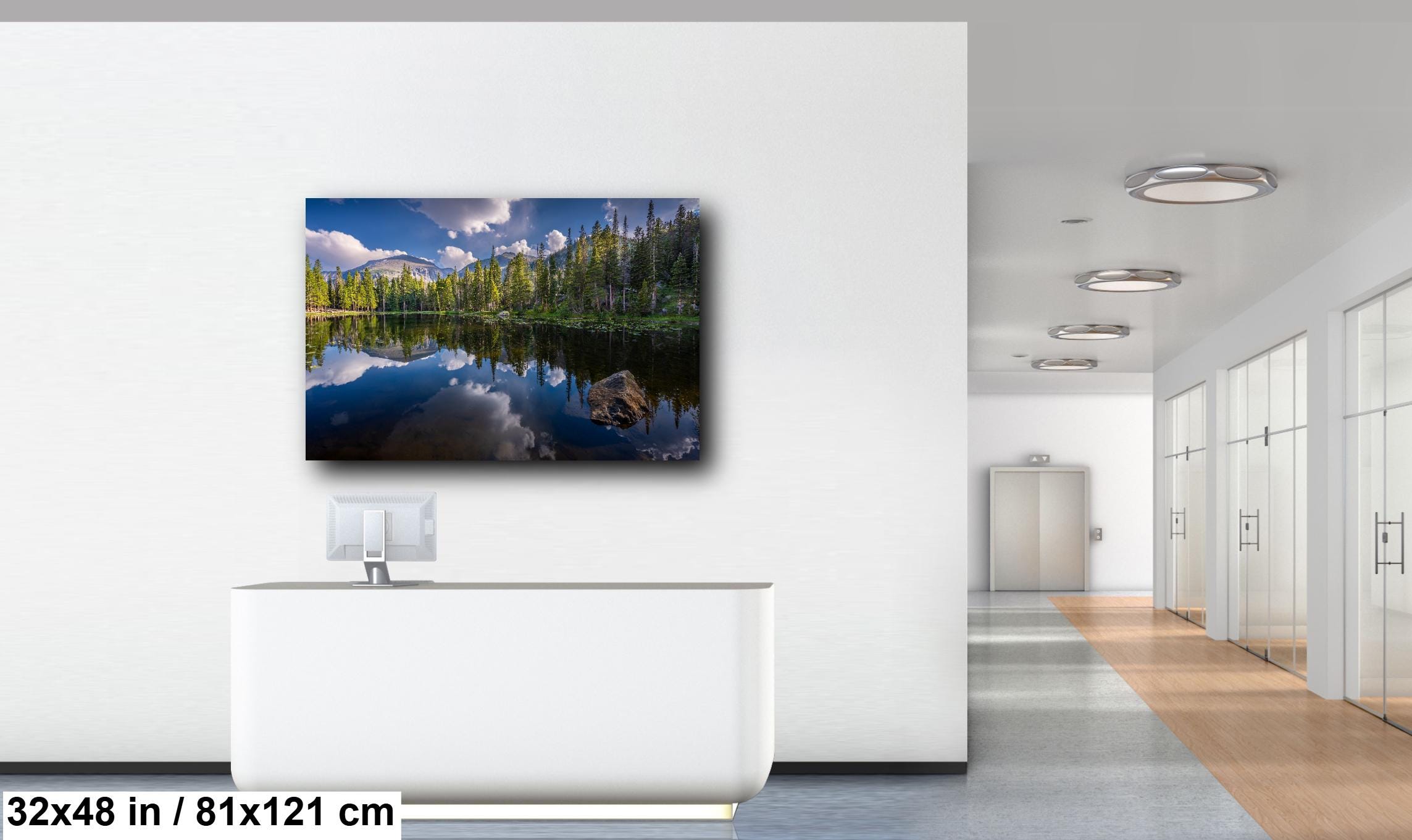 Dream Lake Print: Rocky Mountain National Park Photography, Colorado Landscape