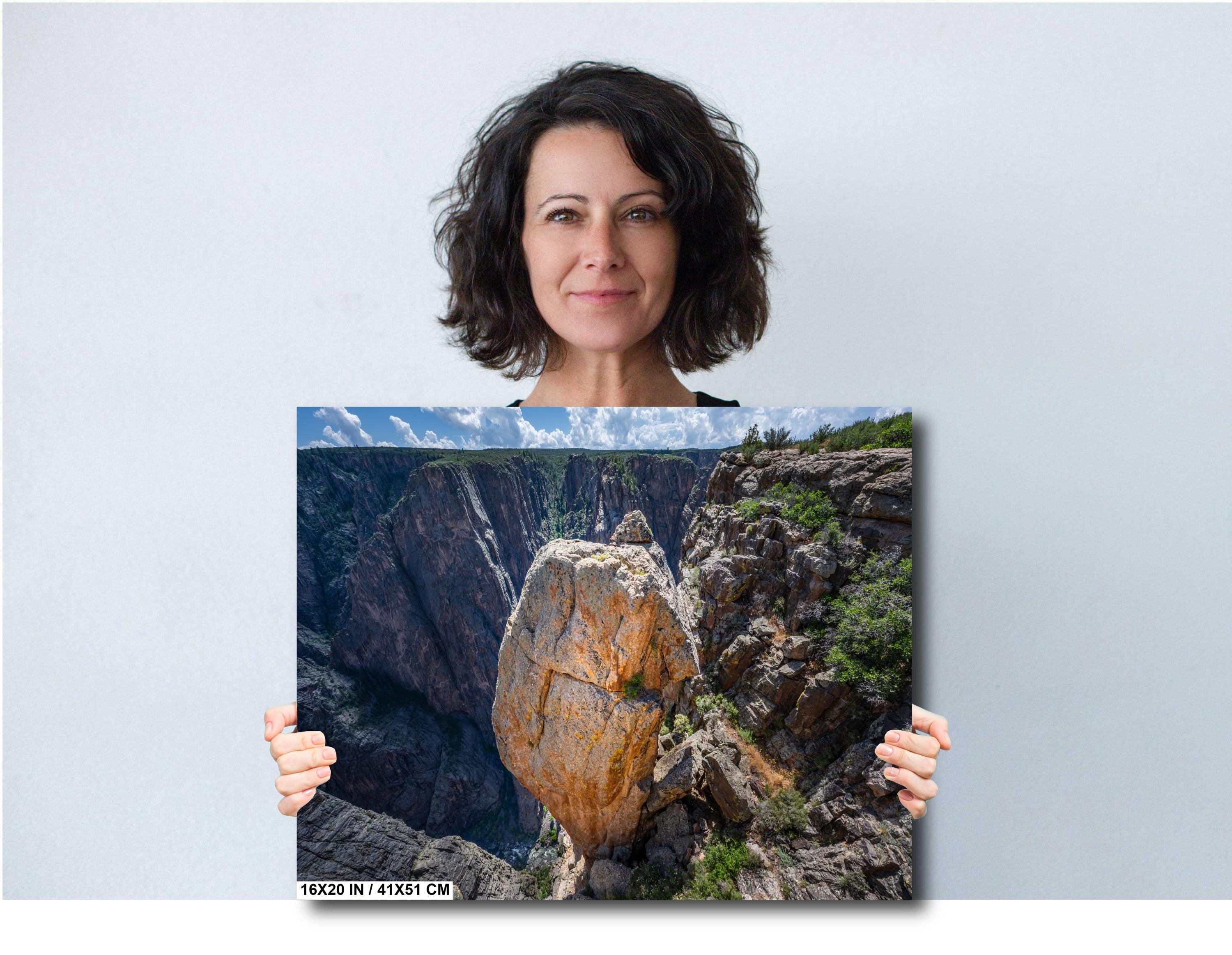 Black Canyon of the Gunnison Print: Colorado Rock Photography Wall Art