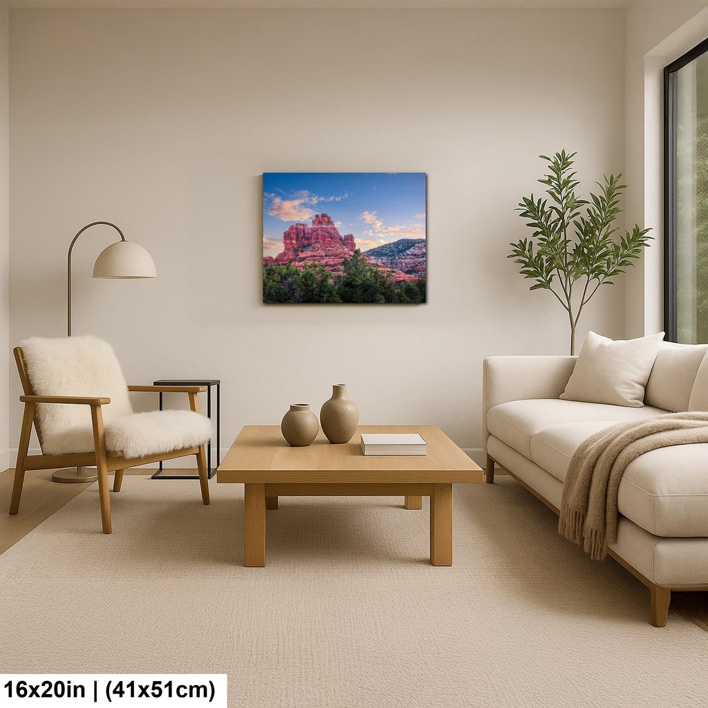 Sedona Bell Rock Hike Photography Print, Red Rock Landscape, Arizona Desert Wall Art, Southwest Home Decor