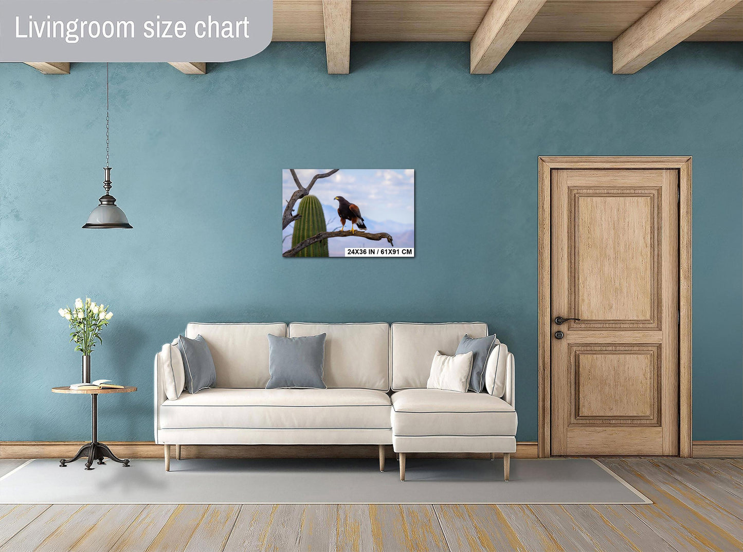 Harris's Hawk Desert Photography Print: Arizona Wildlife Art