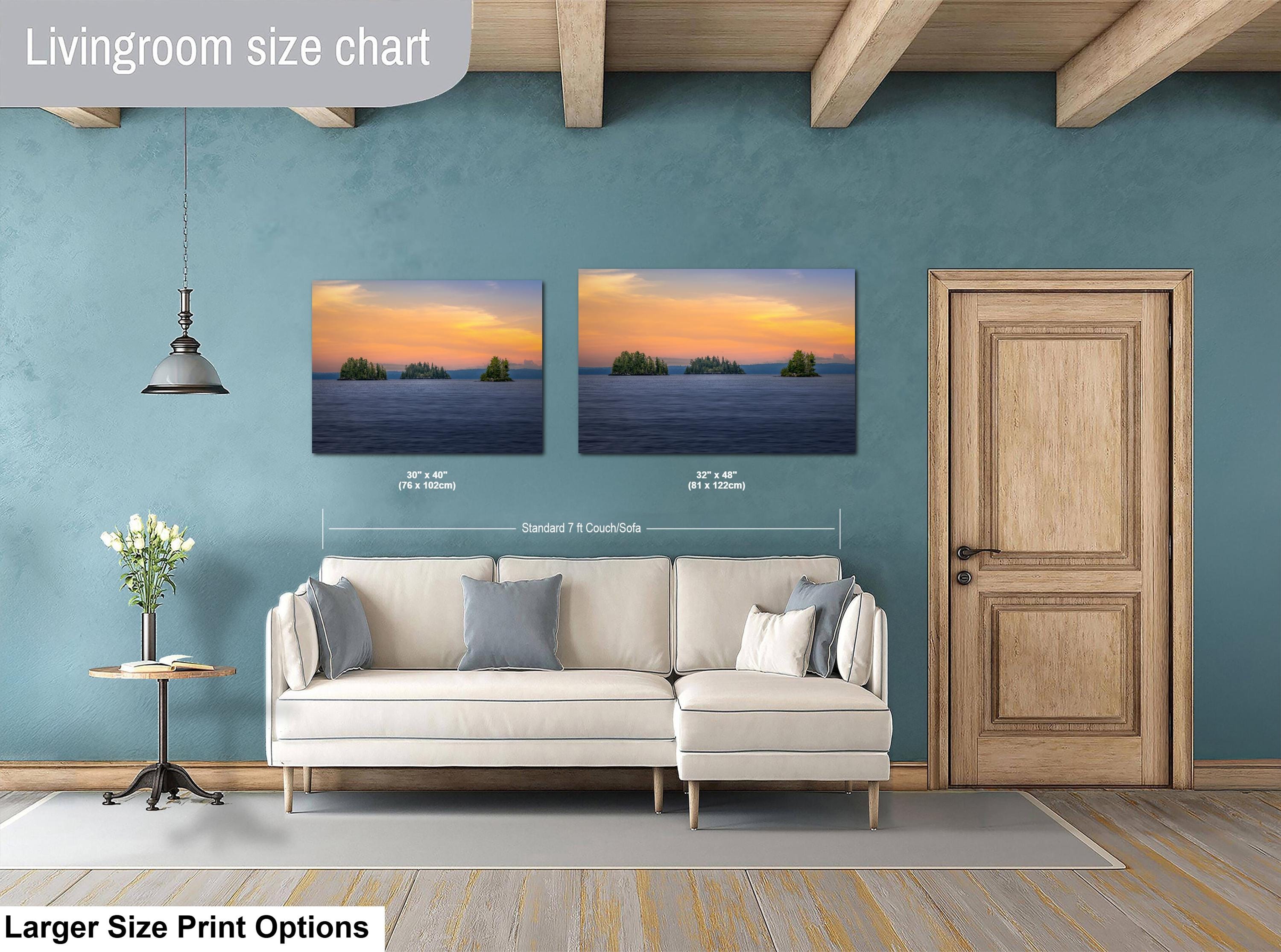 Voyageurs National Park Sunset Lake Islands Photography Wall Art