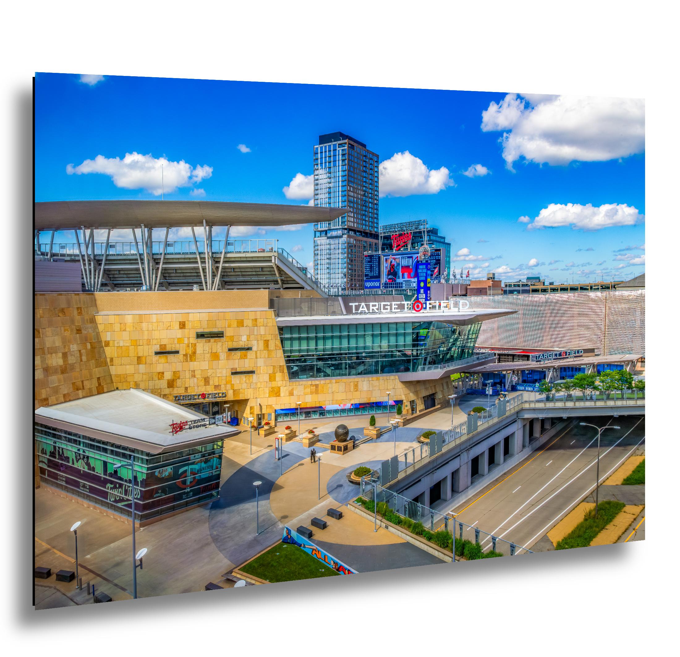 Target Field Minneapolis Minnesota Photography Print, Baseball Stadium Wall Art, Urban Sports Architecture Decor