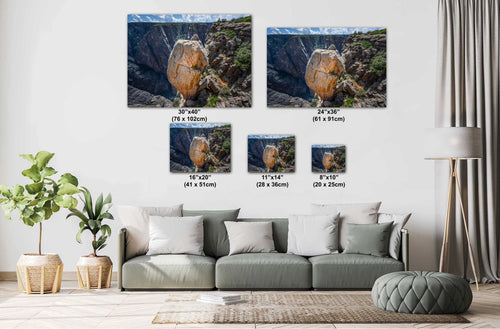 Black Canyon of the Gunnison Print: Colorado Rock Photography Wall Art