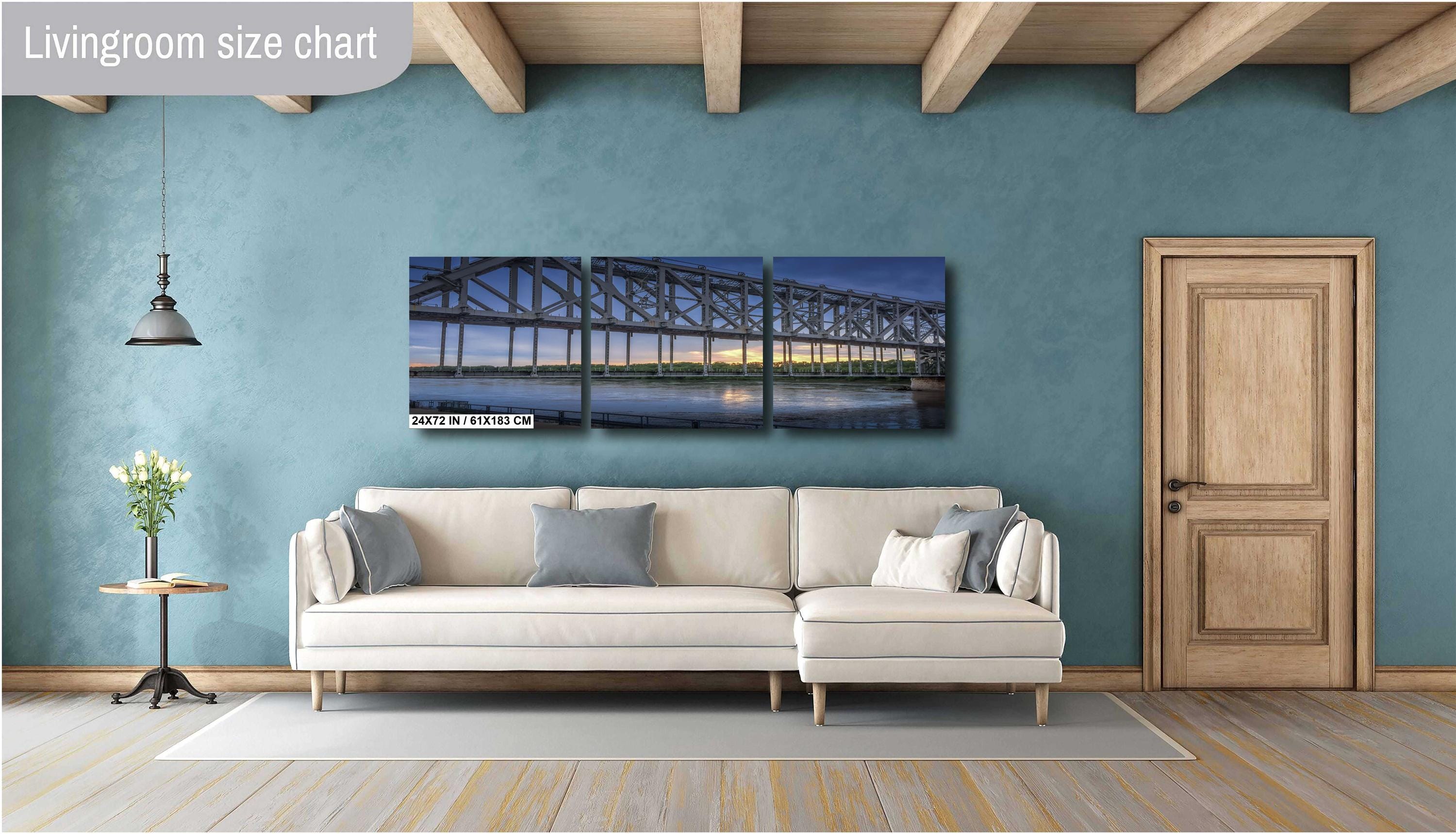 ASB Railroad Bridge Photo: Kansas City Missouri Steel Photography Wall Art