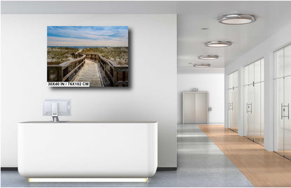 Passage to Perdido: Perdido Key Discovery Trail Print Wall Art Johnson Beach Gulf Islands National Seashore Aluminum/Acrylic/Metal/Canvas