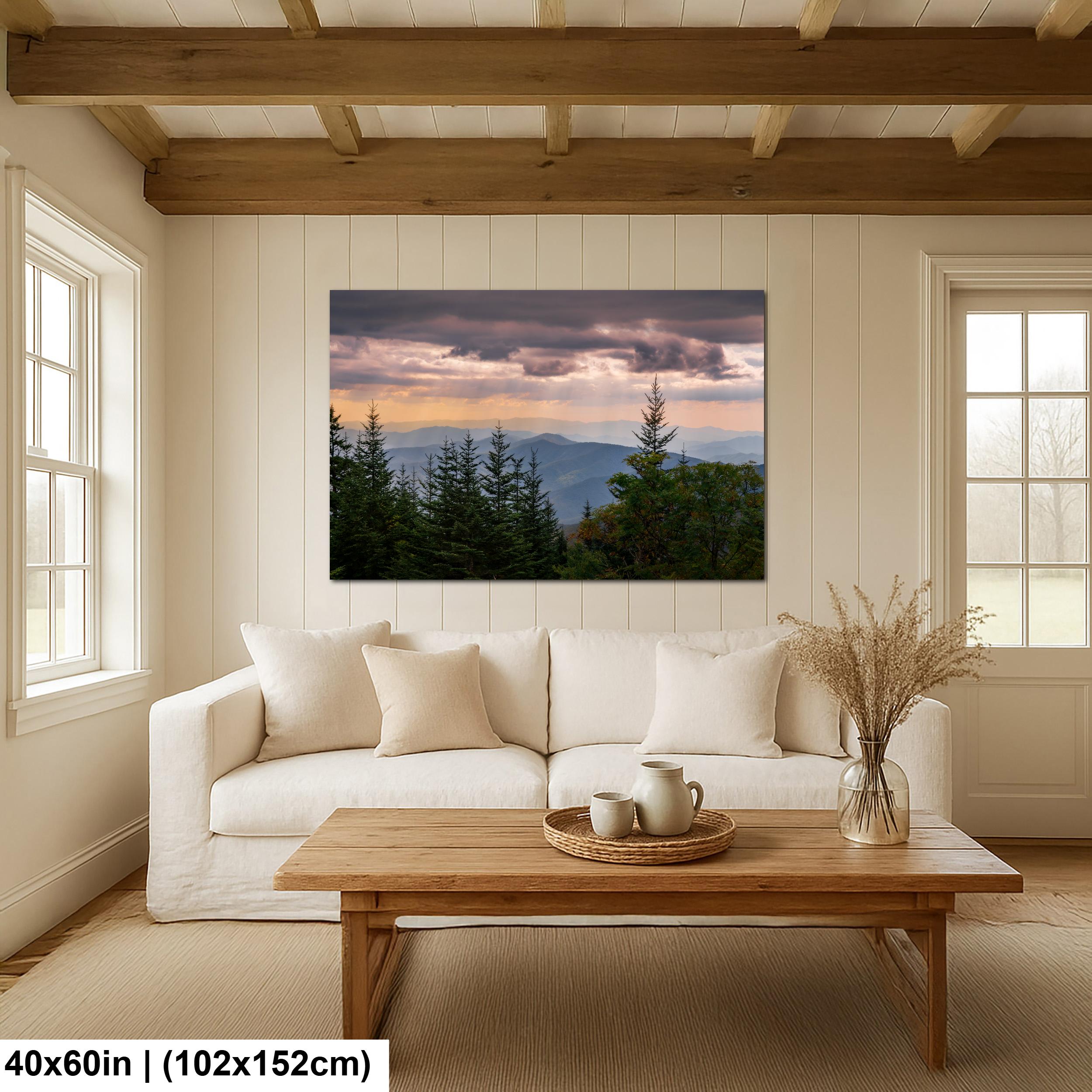 Storm Clearing: Great Smoky Mountains National Park TN Photography Wall Art