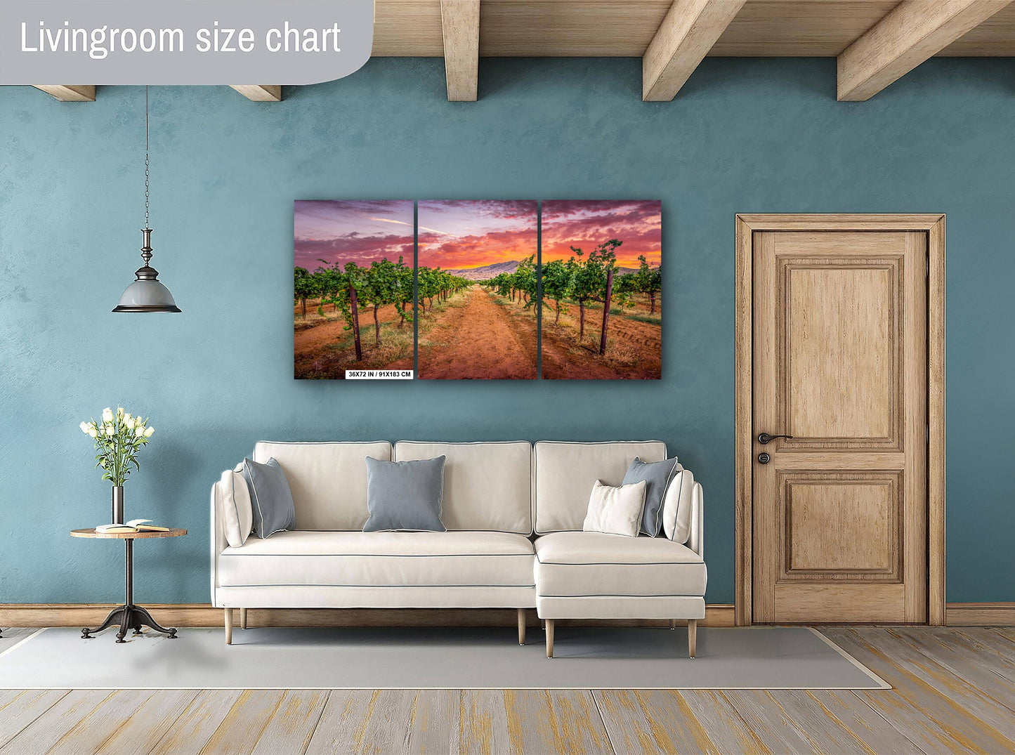 Arizona Wine Country: Coronado Vineyards Landscape Photography Wall Art