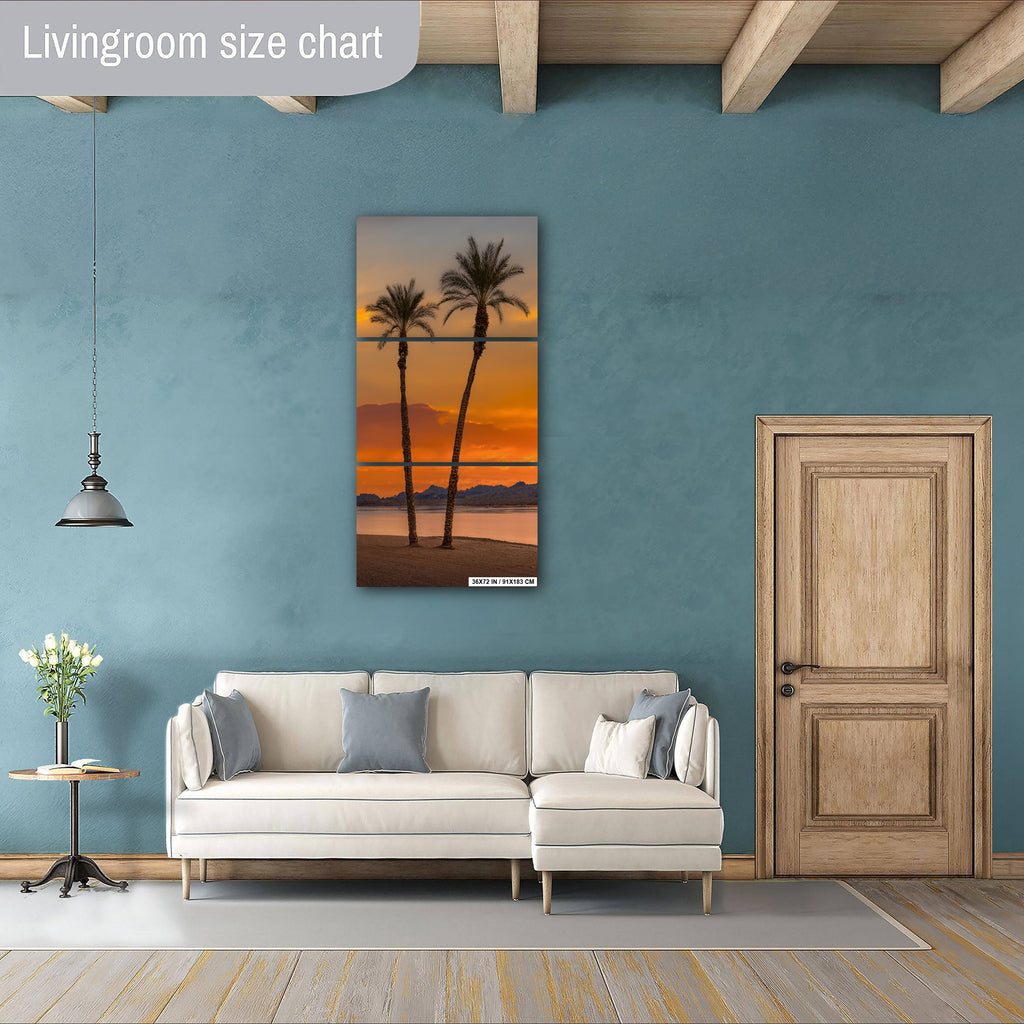 Lake Havasu Palm Tree Arizona Desert Nature Photography Wall Art