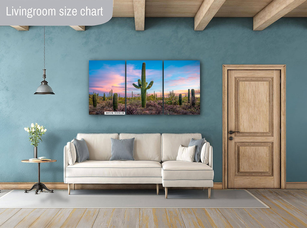 Saguaro Cactus Desert: Arizona Landscape Photography Wall Art